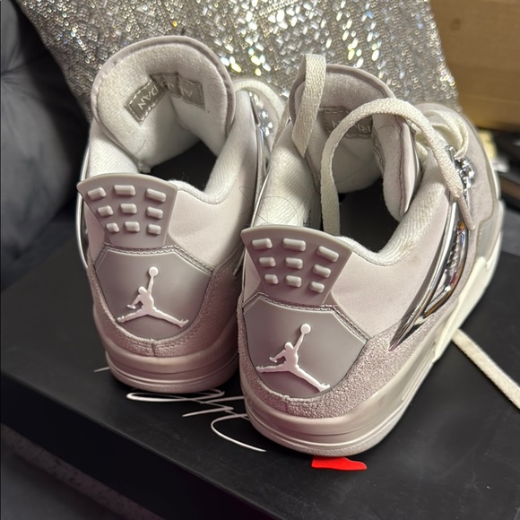 Gray and Silver Sneakers - Picture 2 of 13